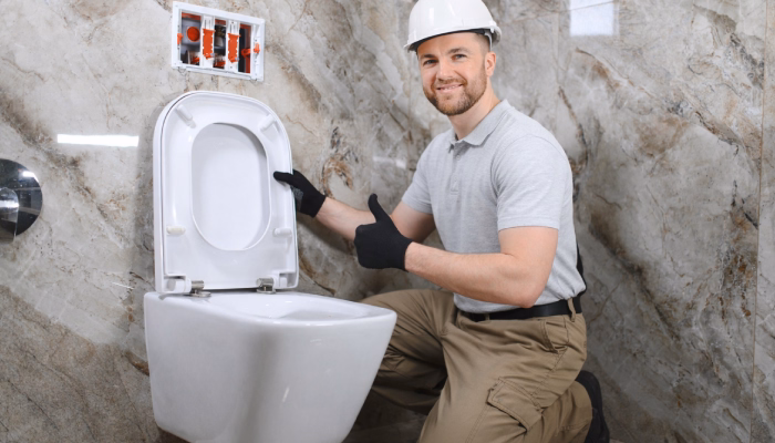 Servicing Saniflo macerator toilet system